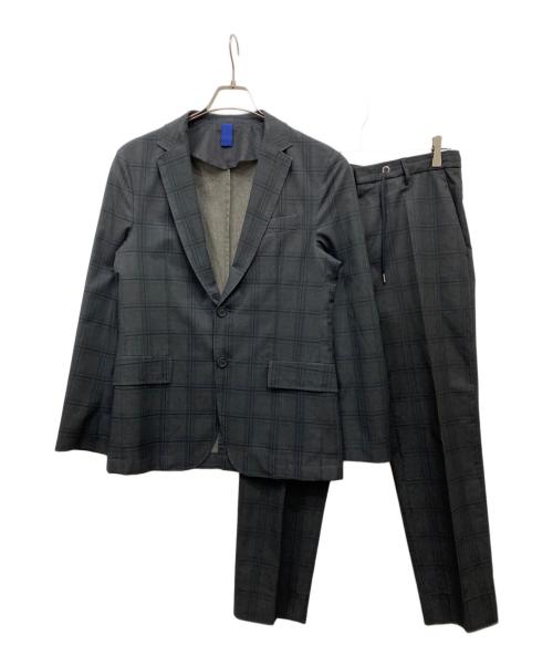HUGO BOSS（ヒューゴ ボス）HUGO BOSS (ヒューゴ ボス) セットアップスーツ グレー サイズ:FREEの古着・服飾アイテム