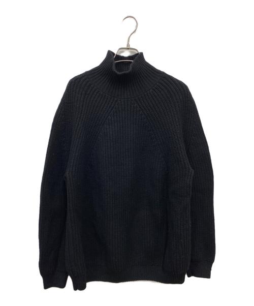 BATONER（バトナ―）BATONER (バトナ―) SIGNATURE TURTLE NECK KNI ブラック サイズ:4の古着・服飾アイテム