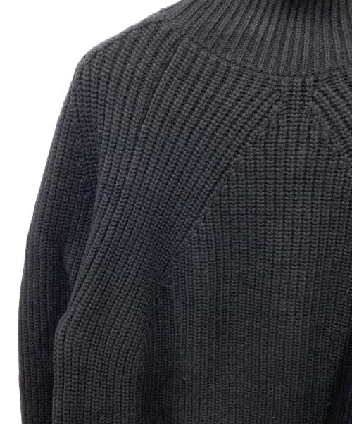 BATONER（バトナ―）BATONER (バトナ―) SIGNATURE TURTLE NECK KNI ブラック サイズ:4の古着・服飾アイテム