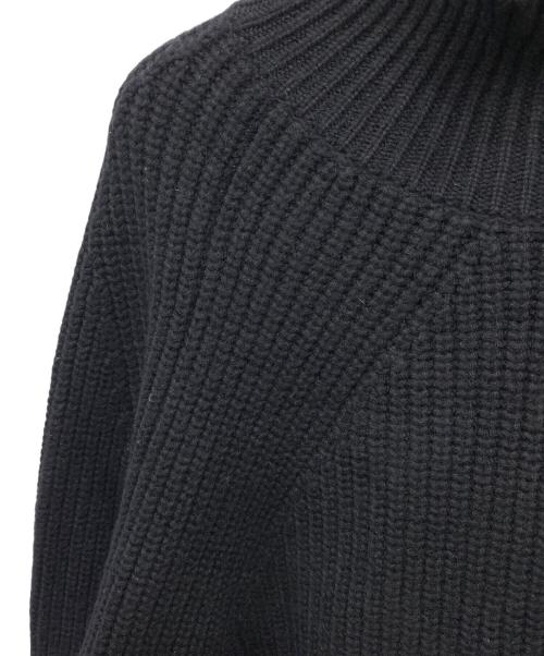 BATONER（バトナ―）BATONER (バトナ―) SIGNATURE TURTLE NECK KNI ブラック サイズ:4の古着・服飾アイテム
