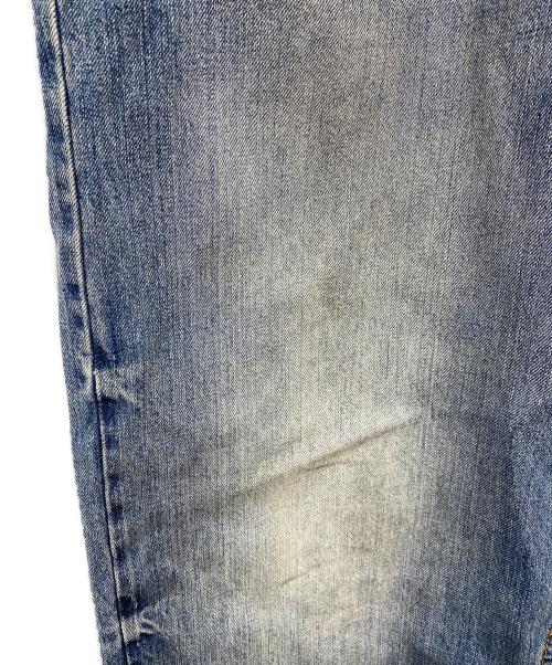 EVISU（エヴィス）EVISU (エヴィス) エクリュ大黒プリント ルーズフィット ジーンズ インディゴ サイズ:W34の古着・服飾アイテム