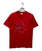 SUPREMEシュプリーム）の古着「17SS Joe Roberts Swirl Tee」｜ブラック