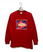 SUPREMEシュプリーム）の古着「17AW Bloom L/S Tee」｜レッド