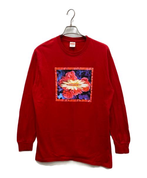 SUPREME（シュプリーム）Supreme (シュプリーム) 17AW Bloom L/S Tee レッド サイズ:Mの古着・服飾アイテム