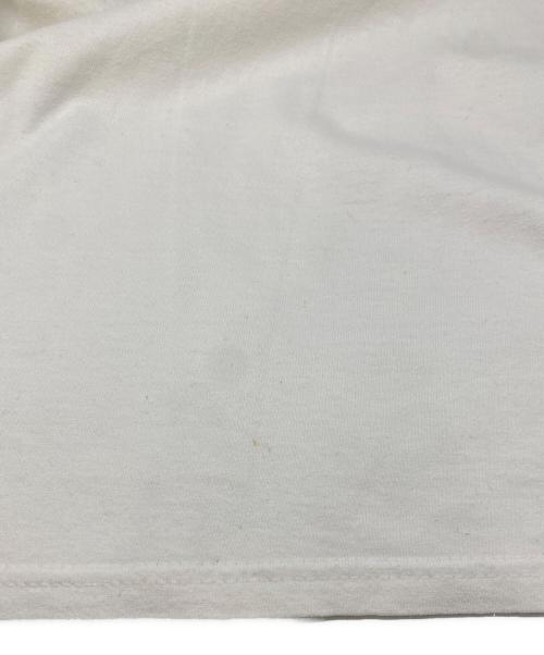 stussy（ステューシー）stussy (ステューシー) スプレー ロゴプリントTシャツ ホワイト サイズ:Lの古着・服飾アイテム