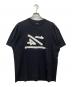 stussy（ステューシー）の古着「25th Anniversary 1/4 プリントTシャツ」｜ブラック