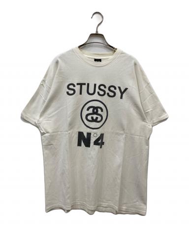 中古・古着通販】stussy (ステューシー) N4 SSリンク ロゴTシャツ