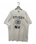 stussy（ステューシー）の古着「N4 SSリンク ロゴTシャツ」｜ホワイト