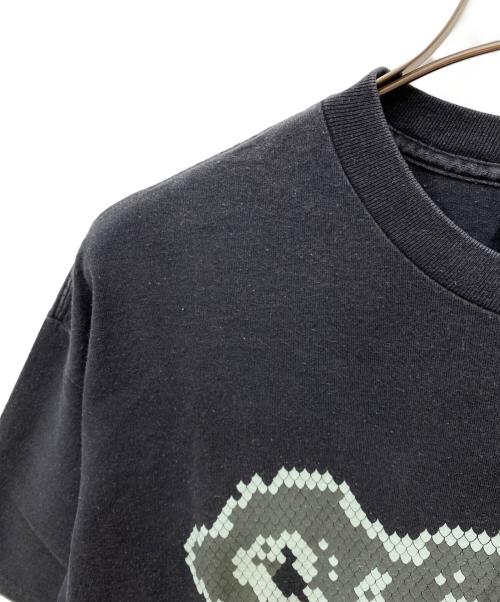 stussy（ステューシー）stussy (ステューシー) パイソンロゴTシャツ ブラック サイズ:XLの古着・服飾アイテム