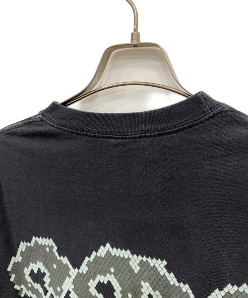 stussy（ステューシー）stussy (ステューシー) パイソンロゴTシャツ ブラック サイズ:XLの古着・服飾アイテム