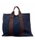 HERMES（エルメス）の古着「バッグ」｜ネイビー×ブラウン