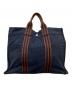 HERMES (エルメス) バッグ ネイビー×ブラウン：10000円