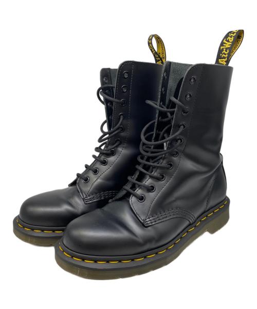 Dr.Martens（ドクターマーチン）Dr.Martens (ドクターマーチン) レザーブーツ ブラック サイズ:26㎝の古着・服飾アイテム