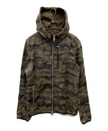 DIESEL（ディーゼル）の古着「シープスキンジャケット」｜カーキ×ブラック