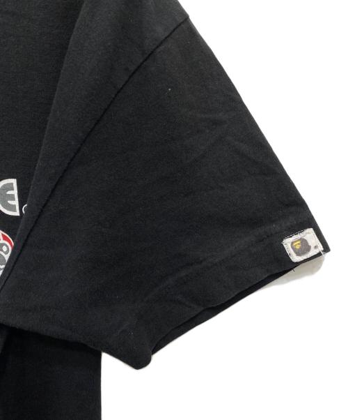 A BATHING APE（アベイシングエイプ）A BATHING APE (アベイシングエイプ) プリントTシャツ ネイビー サイズ:Lの古着・服飾アイテム