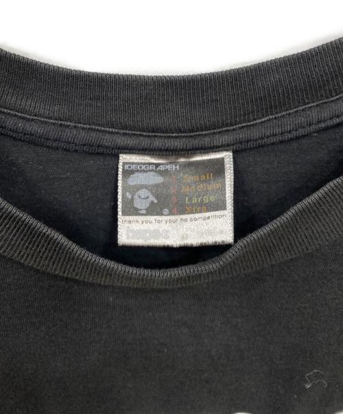 A BATHING APE（アベイシングエイプ）A BATHING APE (アベイシングエイプ) プリントTシャツ ネイビー サイズ:Lの古着・服飾アイテム