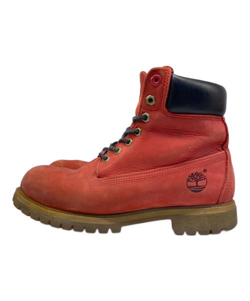 Timberland（ティンバーランド）Timberland (ティンバーランド) 6inch Premium Waterproof Boots レッド サイズ:8.5Wの古着・服飾アイテム