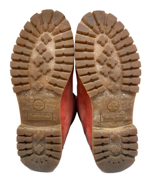 Timberland（ティンバーランド）Timberland (ティンバーランド) 6inch Premium Waterproof Boots レッド サイズ:8.5Wの古着・服飾アイテム