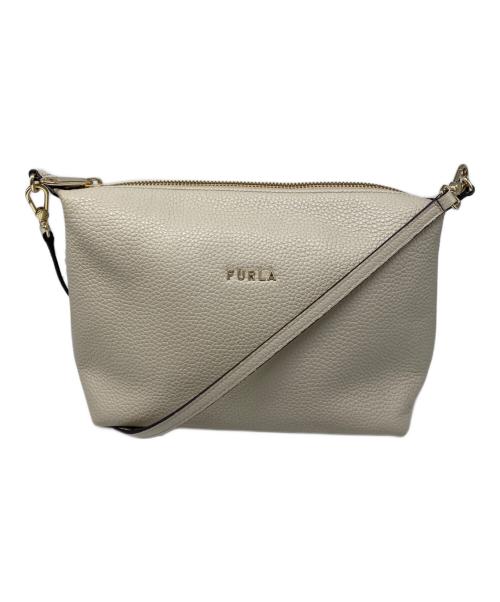 FURLA（フルラ）FURLA (フルラ) SOPHIE CROSSBODY BAG ソフィー 2WAY ハンド/ショルダー バッグ ベージュの古着・服飾アイテム