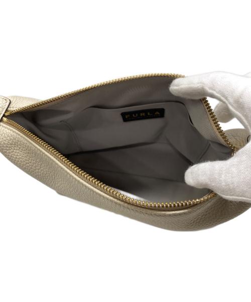 FURLA（フルラ）FURLA (フルラ) SOPHIE CROSSBODY BAG ソフィー 2WAY ハンド/ショルダー バッグ ベージュの古着・服飾アイテム
