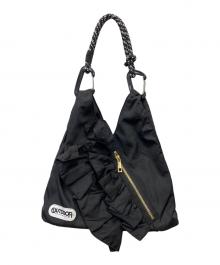 OUTDOOR×Risley（アウトドア×リズレー）の古着「トライアングルミニフリルBAG」｜ブラック