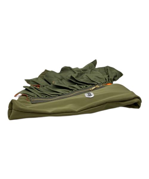 OUTDOOR（アウトドア）OUTDOOR (アウトドア) Risley (リズレー) トライアングルフリルBAG カーキの古着・服飾アイテム