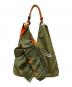 OUTDOOR（アウトドア）の古着「トライアングルフリルBAG」｜カーキ