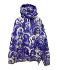 SUPREME（シュプリーム）の古着「18AW Jesus and Mary Hooded Sweatshirt」｜ホワイト×ネイビー