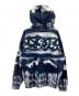 Supreme (シュプリーム) MLB (エムエルビー) 21AW New York Yankees Airbrush Hooded Sweatshirt ホワイト×ネイビー サイズ:M：20000円