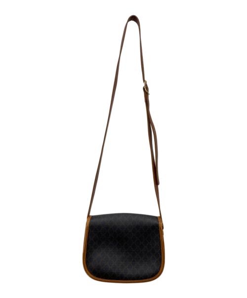 LONGCHAMP（ロンシャン）LONGCHAMP (ロンシャン) モノグラム柄ショルダーバッグ ブラウンの古着・服飾アイテム
