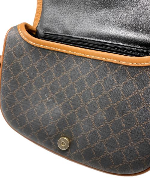 LONGCHAMP（ロンシャン）LONGCHAMP (ロンシャン) モノグラム柄ショルダーバッグ ブラウンの古着・服飾アイテム