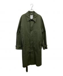 AIGLE（エーグル）の古着「ステンカラーコート」｜カーキ