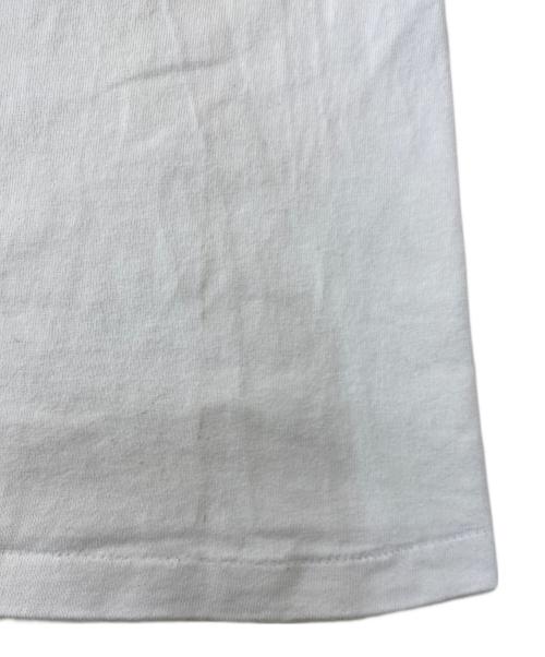A BATHING APE（アベイシングエイプ）A BATHING APE (アベイシングエイプ) 刺繍Tシャツ ホワイト サイズ:Lの古着・服飾アイテム