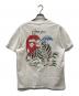 A BATHING APE (アベイシングエイプ) 刺繍Tシャツ ホワイト サイズ:L：7000円
