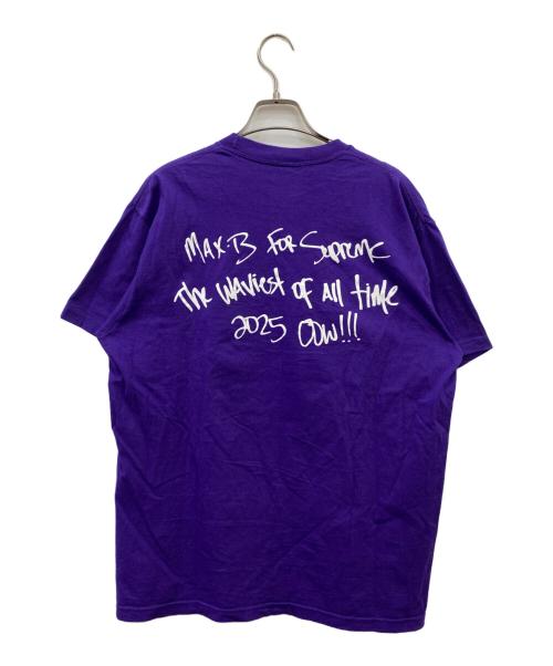 SUPREME（シュプリーム）SUPREME (シュプリーム) 25SS Max B Tee パープル サイズ:Mの古着・服飾アイテム