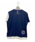 1piu1uguale3 (ウノピュウノウグァーレトレ) ADP GOLF S/S MOCK NECK ネイビー サイズ:XL：10000円