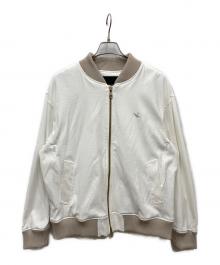 1piu1uguale3（ウノピュウノウグァーレトレ）の古着「JET SET GRANVIA MA-1 BLOUSON」｜ホワイト