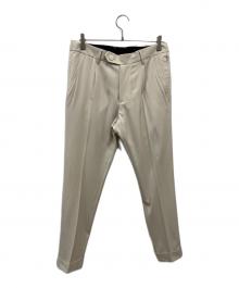1piu1uguale3（ウノピュウノウグァーレトレ）の古着「JET SET TRAVEL SLACKS」｜ベージュ