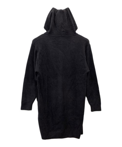 Hysteric Glamour（ヒステリックグラマー）Hysteric Glamour (ヒステリックグラマー) FLOWER TRAVELINGジャガードパーカーワンピース ブラック サイズ:FREEの古着・服飾アイテム