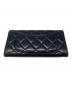CHANEL (シャネル) クラシックロングフラップウォレット ブラック：80000円