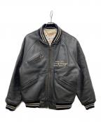 AVIREXアヴィレックス）の古着「American Classics Versity Jacket」｜ブラック