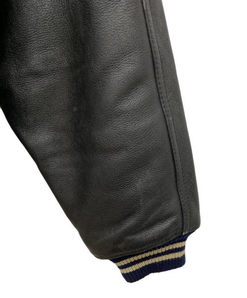 AVIREX（アヴィレックス）AVIREX (アヴィレックス) American Classics Versity Jacket ブラック サイズ:Lの古着・服飾アイテム