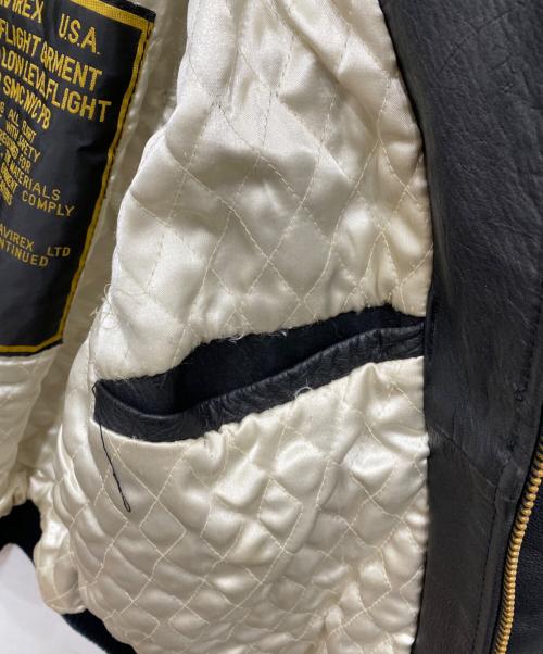 AVIREX（アヴィレックス）AVIREX (アヴィレックス) American Classics Versity Jacket ブラック サイズ:Lの古着・服飾アイテム
