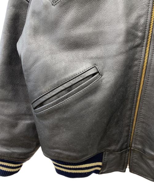 AVIREX（アヴィレックス）AVIREX (アヴィレックス) American Classics Versity Jacket ブラック サイズ:Lの古着・服飾アイテム