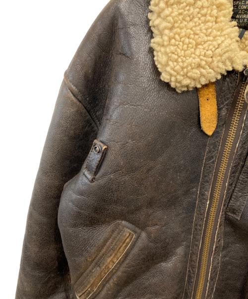 AVIREX（アヴィレックス）AVIREX (アヴィレックス) B-15ジャケット ブラウン サイズ:Sの古着・服飾アイテム