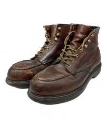 RED WING（レッドウィング）の古着「スチールトゥブーツ」｜ブラウン