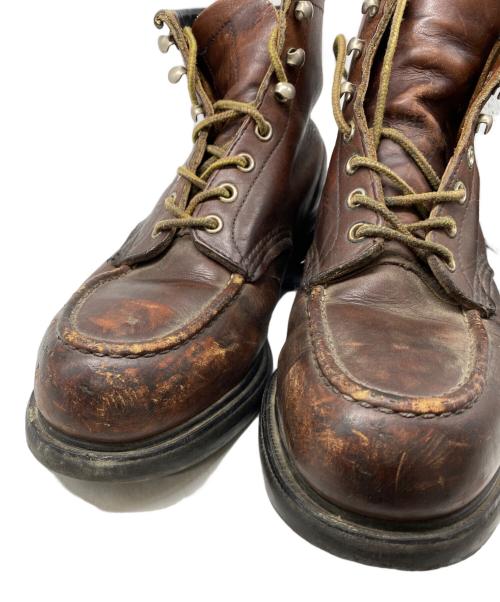 RED WING（レッドウィング）RED WING (レッドウィング) スチールトゥブーツ ブラウン サイズ:8 1/2 Eの古着・服飾アイテム
