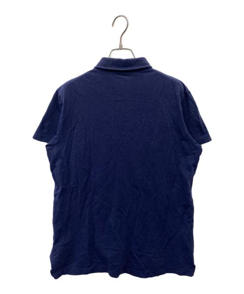 MONCLER（モンクレール）MONCLER (モンクレール) ポロシャツ ネイビー サイズ:Lの古着・服飾アイテム