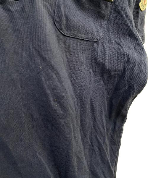 MONCLER（モンクレール）MONCLER (モンクレール) ポロシャツ ネイビー サイズ:Lの古着・服飾アイテム