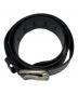 DIESEL (ディーゼル) レザーベルト ブラック サイズ:35/34：6000円